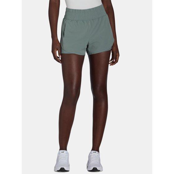 Avia Women's and Women's Plus Running Shorts with Bike Liner