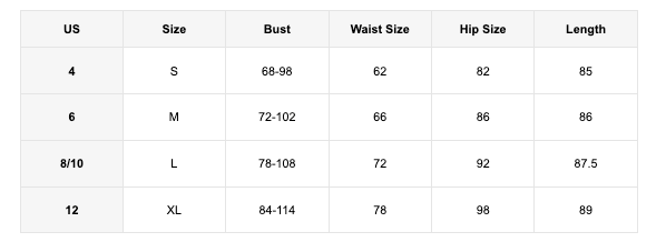 size-chart